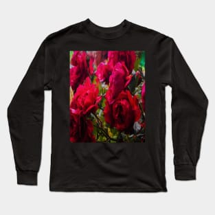 Red roses - Flowers Long Sleeve T-Shirt